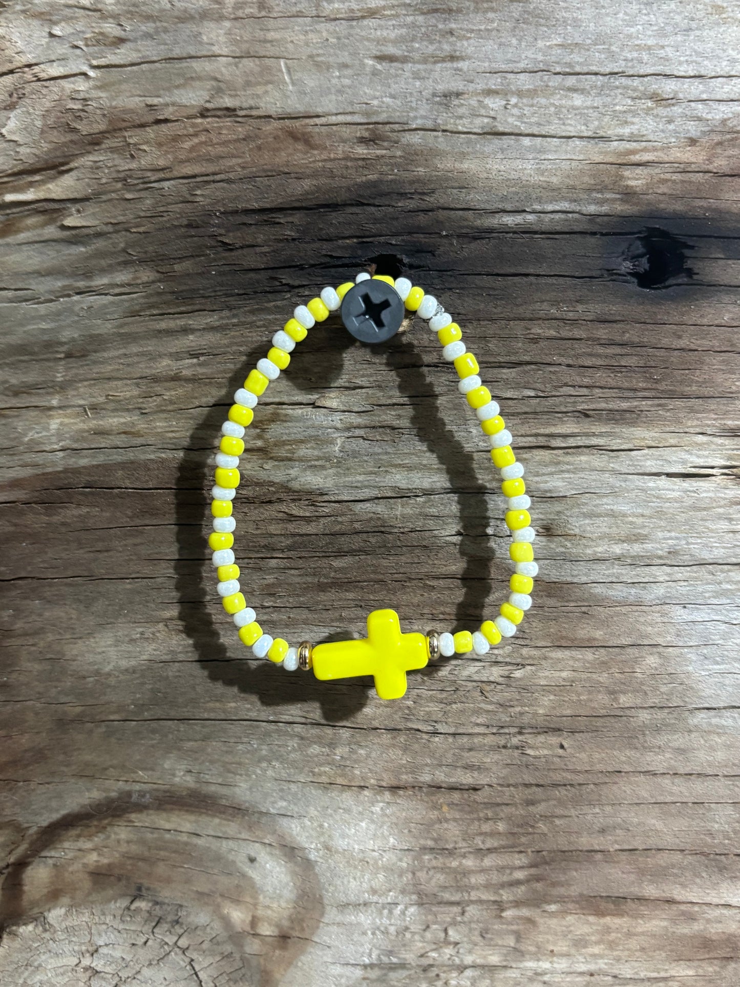Hand made beaded bracelet