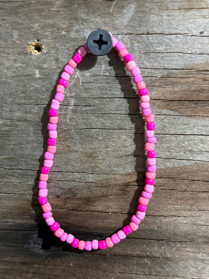 Hand made beaded bracelet