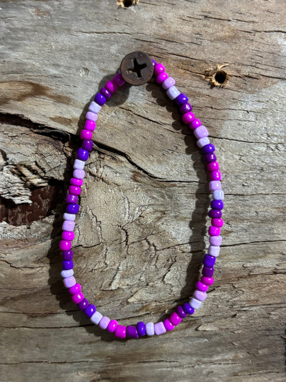 Hand made beaded bracelet